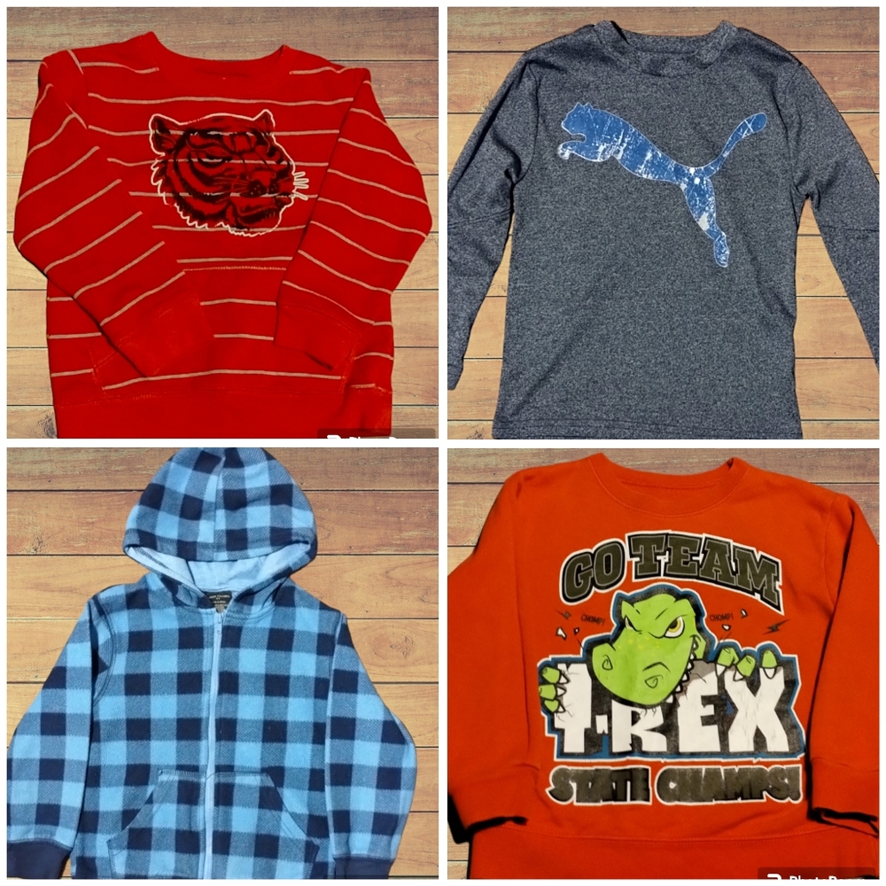 Boys 4t long sleeve shirt bundle
